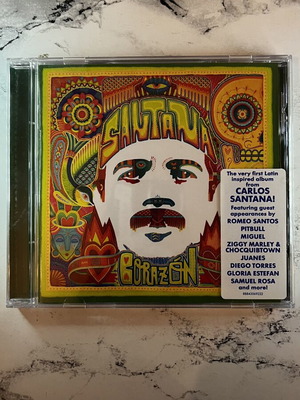 Santana Corazón CD with guest artists