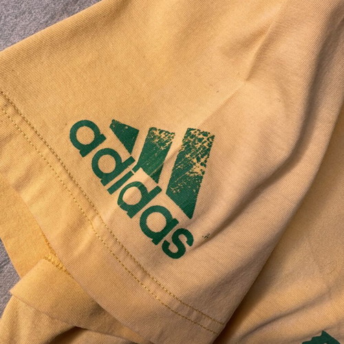 Adidas Brazil France '98 World Cup T-shirt used, official vintage