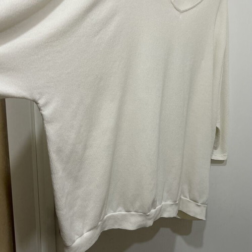 Oversize women's blouse with V-neck, size 56/58