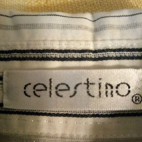 Celestino skirt and shirt set used, black and white