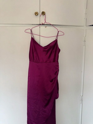 Zara women's dress used, purple, size S