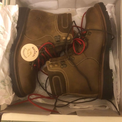 Freemood ankle boots new brown size 41