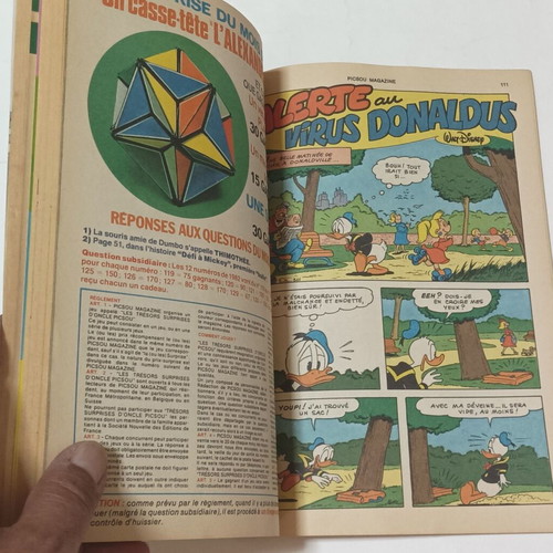 Disney Picsou Magazine No 134 French Comics Mickey 1983