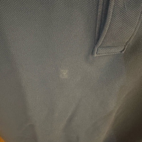Superdry Polo shirt size XL like new, sea blue with small white defect