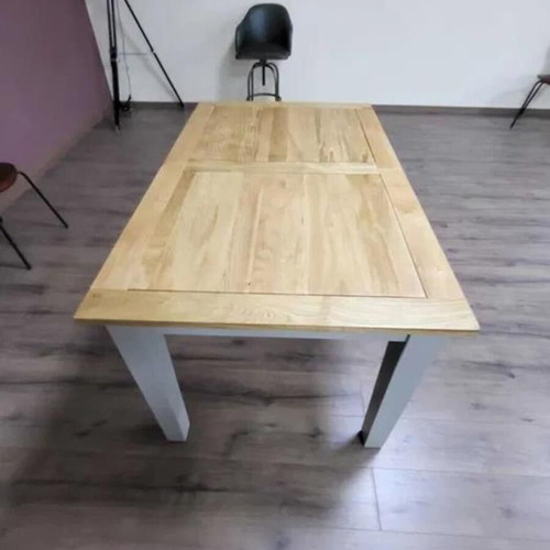 Wooden extendable dining table new, 100% oak, for 6-8 people