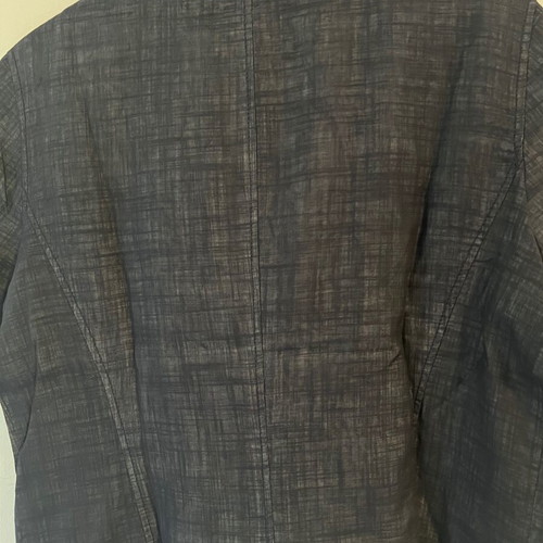 Comma short-sleeve summer jacket bolero, black grey, size M