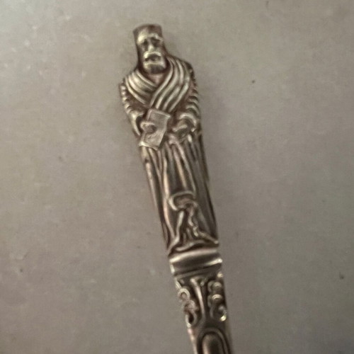 EPNS Apostle spoons used, set of 4 pieces