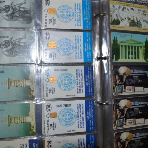 Ote phone card collection like new, about 650 pieces 1992-2004