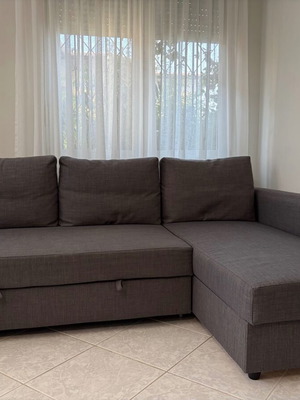 IKEA corner sofa bed with storage, 230x150 cm