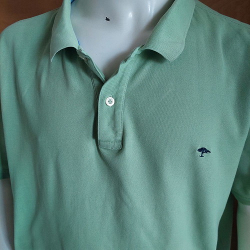 Fynch-Hatton pique polo shirt 2XL like new, light green