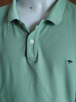 Fynch-Hatton pique polo shirt 2XL like new, light green