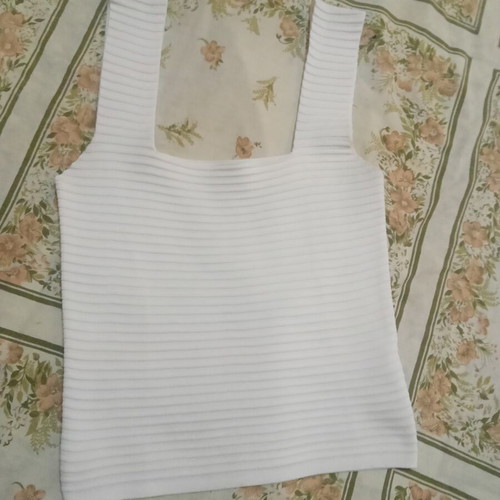 Blouse like new, white, size S