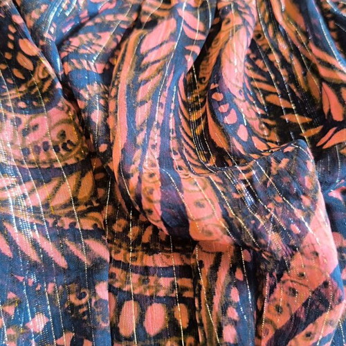 Lindex blouse with long sleeves like new, colorful, sizes M-L