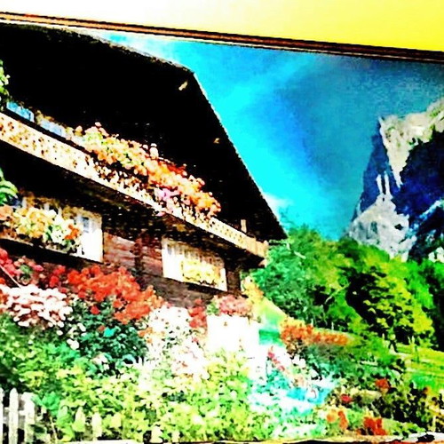 Set of 12 large beautiful puzzles with quality wooden/golden frames and glass