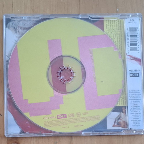 Jennifer Lopez Let's Get Loud CD maxi single used, Latin