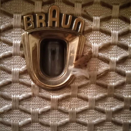 Vintage Bakelite Radio 50s Braun s44 used