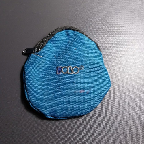 Πορτοφόλι Polo μπλε μεταχειρισμένο με φερμουάρ