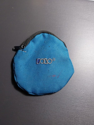 Πορτοφόλι Polo μπλε μεταχειρισμένο με φερμουάρ