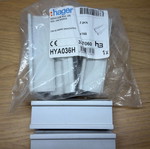 Hager rail 5 pcs new