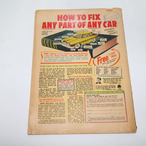 Police Comics 123 January 1953 used vintage comic book