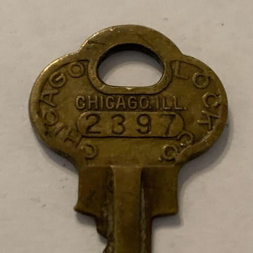 Safe deposit box key USA used