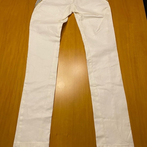 Richmond jeans new, white with silver details, size S