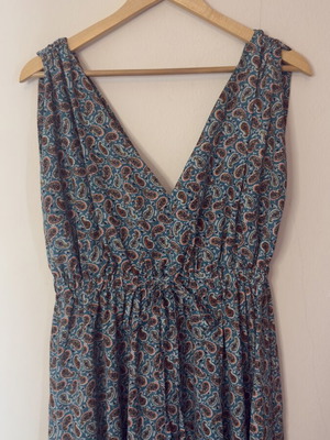 Bill Cost Summer Long Dress Medium, like new, colorful print