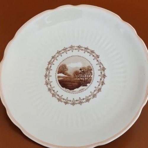 Serving plate and decoration, new, spring theme