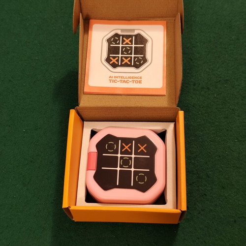 AI Intelligence Tic-Tac-Toe electronic game console, 9 modes