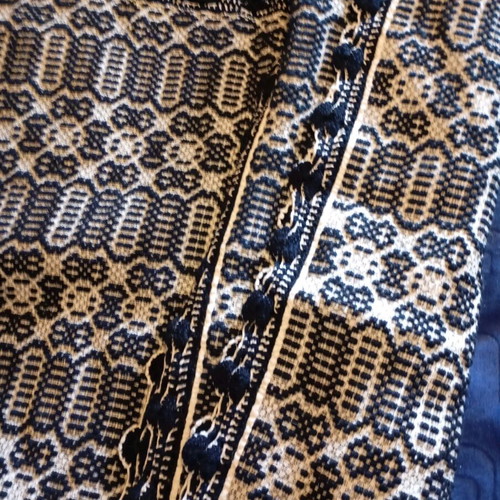 Wool throw new 155x200 vintage design