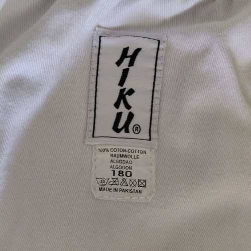 Judo/Aikido uniform like new, size 180, cotton canvas fabric