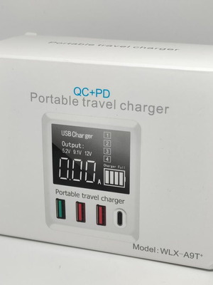 Φορητός ταχυφορτιστής USB 40W με πολλαπλές θύρες
