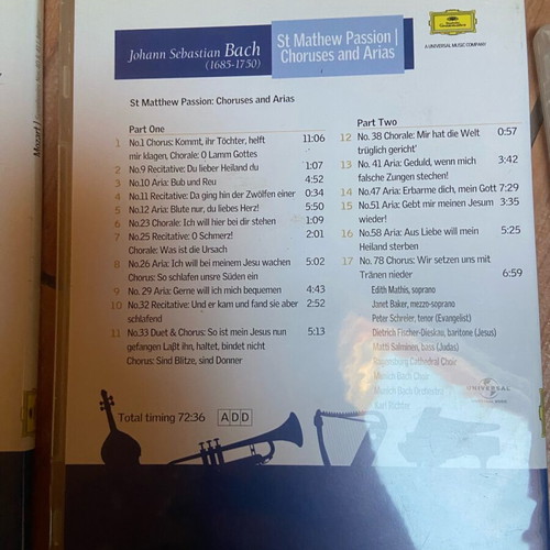Classical music CD used