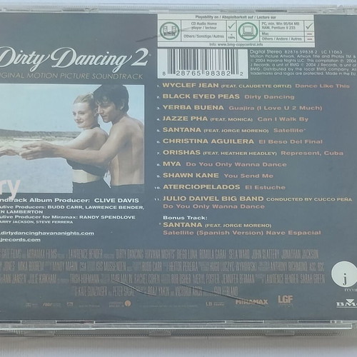 Dirty Dancing 2 soundtrack CD used, Latin genre