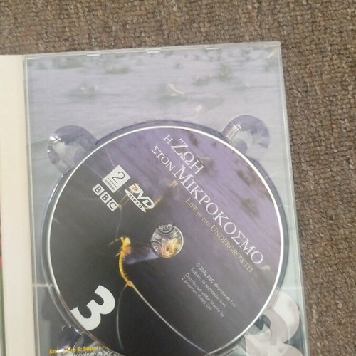 BBC Life in the Undergrowth DVD like new with subtitles