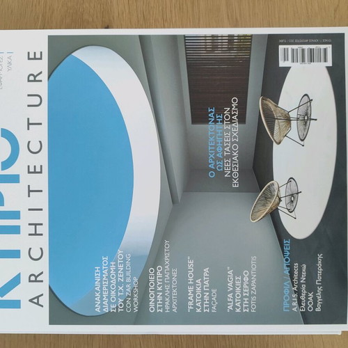 Ktirio magazine like new, issues 2023-2024