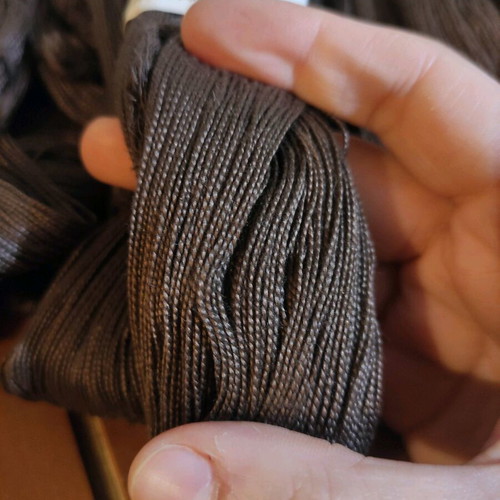 Cotton Perle knitting thread No 8 like new, pack of 21 skeins