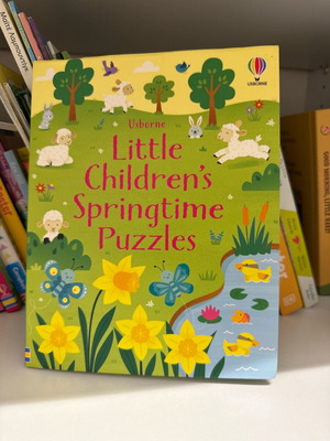 Usborne Little Children's Springtime Puzzles new