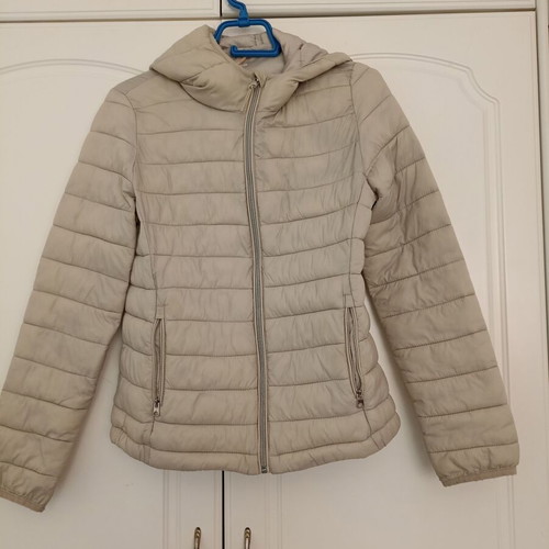 Piazza Italia women's beige jacket Small like new