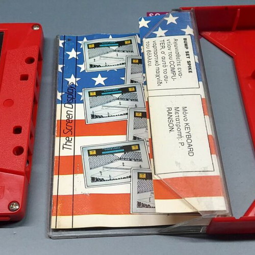 Bump, Set, Spike! Doubles Volleyball Spectrum 48k game used