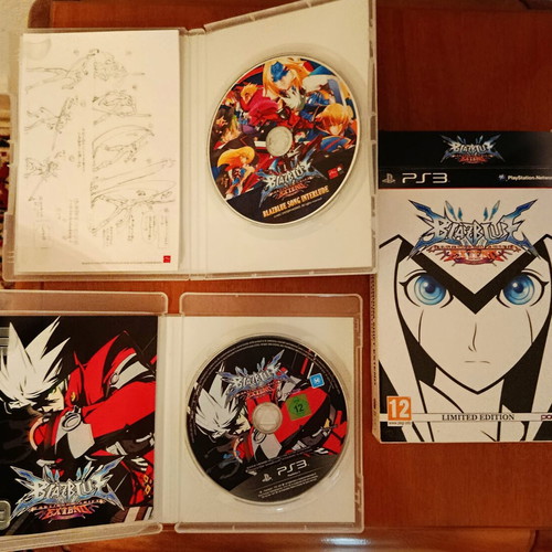 BlazBlue Continuum Shift Extend Limited Edition PS3 game like new, English version