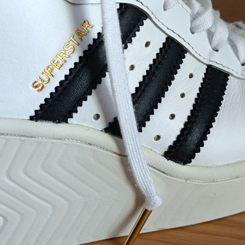 Adidas Superstar Ellure Wedge Platform High Top sneakers size 37.5 like new
