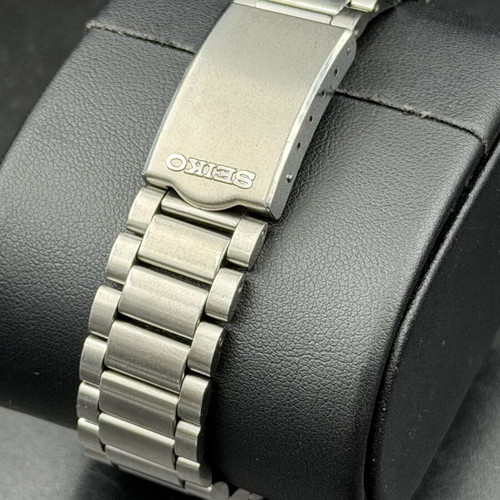 Seiko Chronograph Watch new, silver, men's