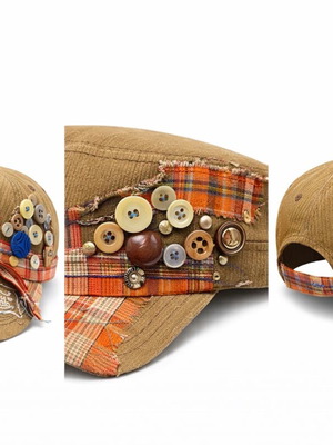 Workshop 32 Pennart Creations handmade cap new, adjustable