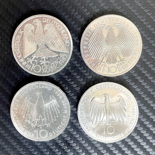 Silver Deutsche Mark coins new condition