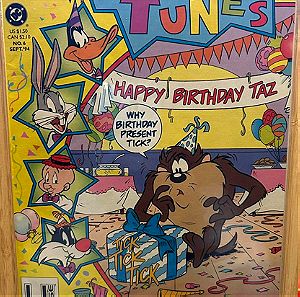 Looney Tunes #6 DC Universe Logo Variant DC Comics 1994 Happy Birthday Taz