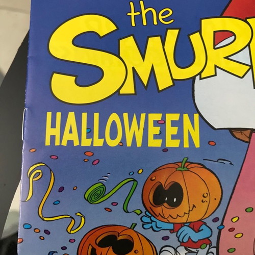 The Smurfs Halloween Ashcan mini-comic new