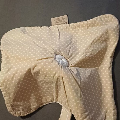 Baby Comforter with Pacifier Clip Nattou Sheep Design like new