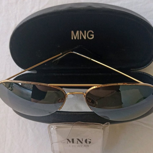 MNG sunglasses used, collectible, with spare arm and case