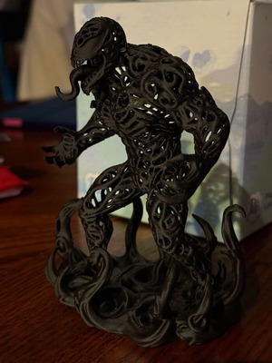 Venom Voronoi Edition Premium Artistic Statue new, 3D printed design